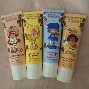 Scented Hand Cream Set - Red, Yellow, Blue, Orange